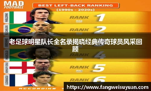 老足球明星队长全名录揭晓经典传奇球员风采回顾