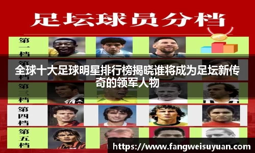 全球十大足球明星排行榜揭晓谁将成为足坛新传奇的领军人物